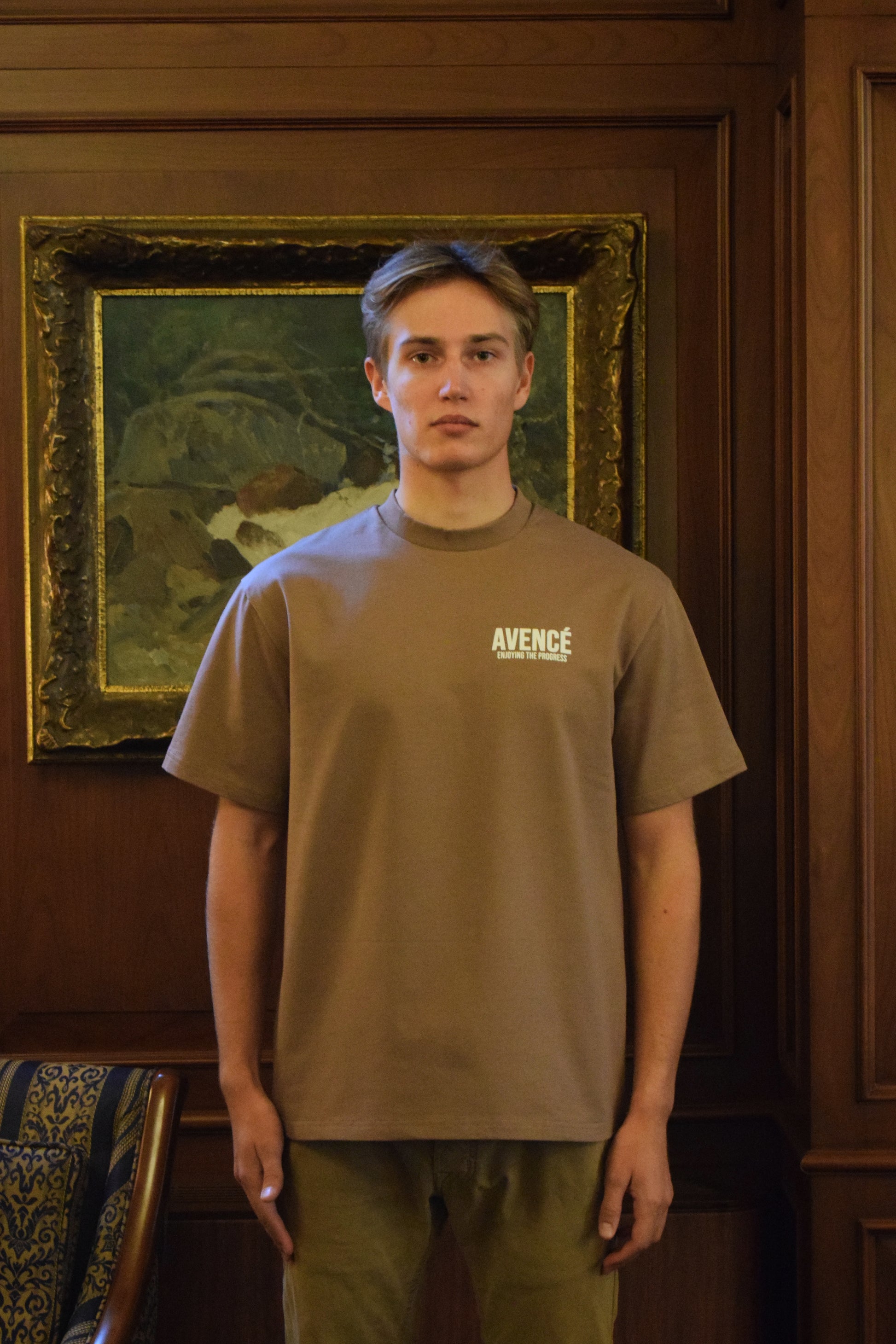 Progress Tee - Chocolate