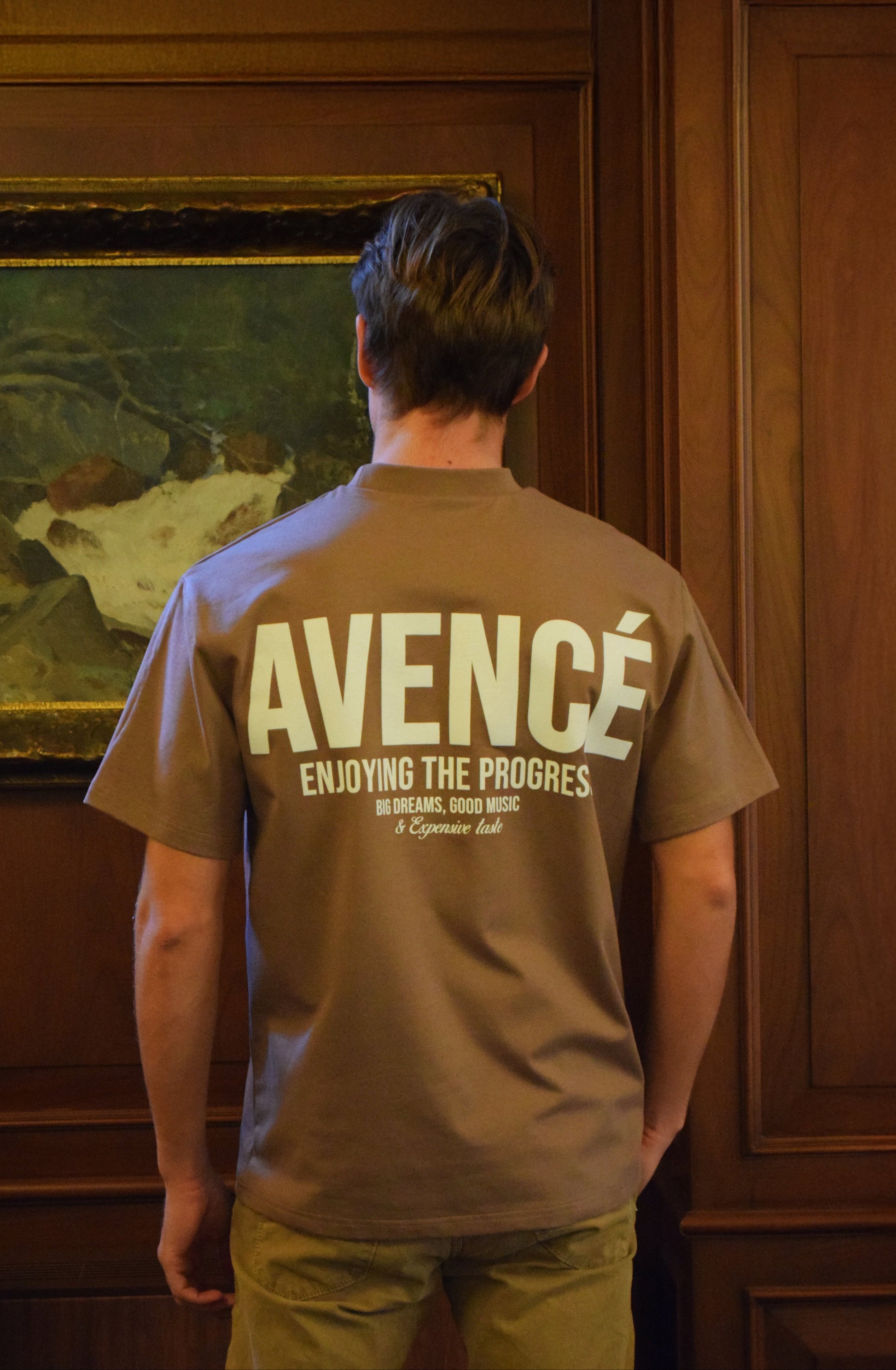 Progress Tee - Chocolate