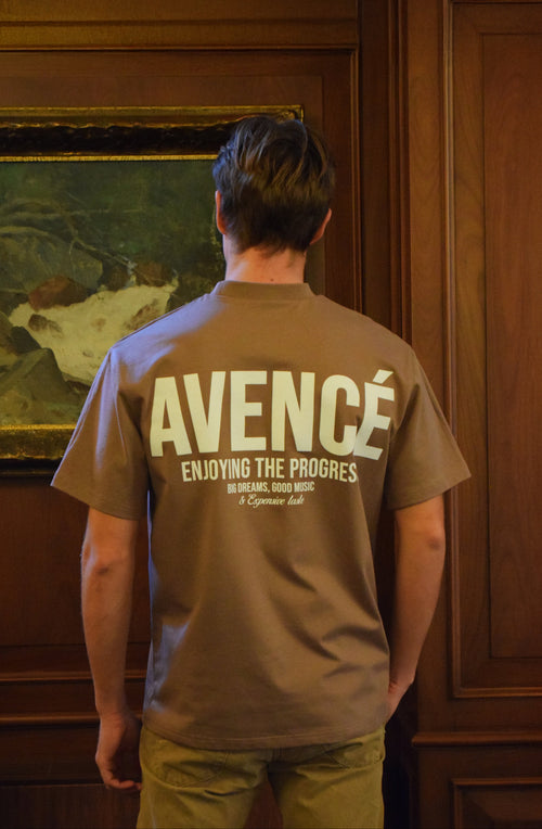 Progress Tee - Chocolate