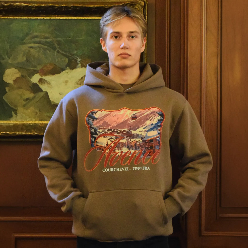 Courchevel Hoodie - Chocolate