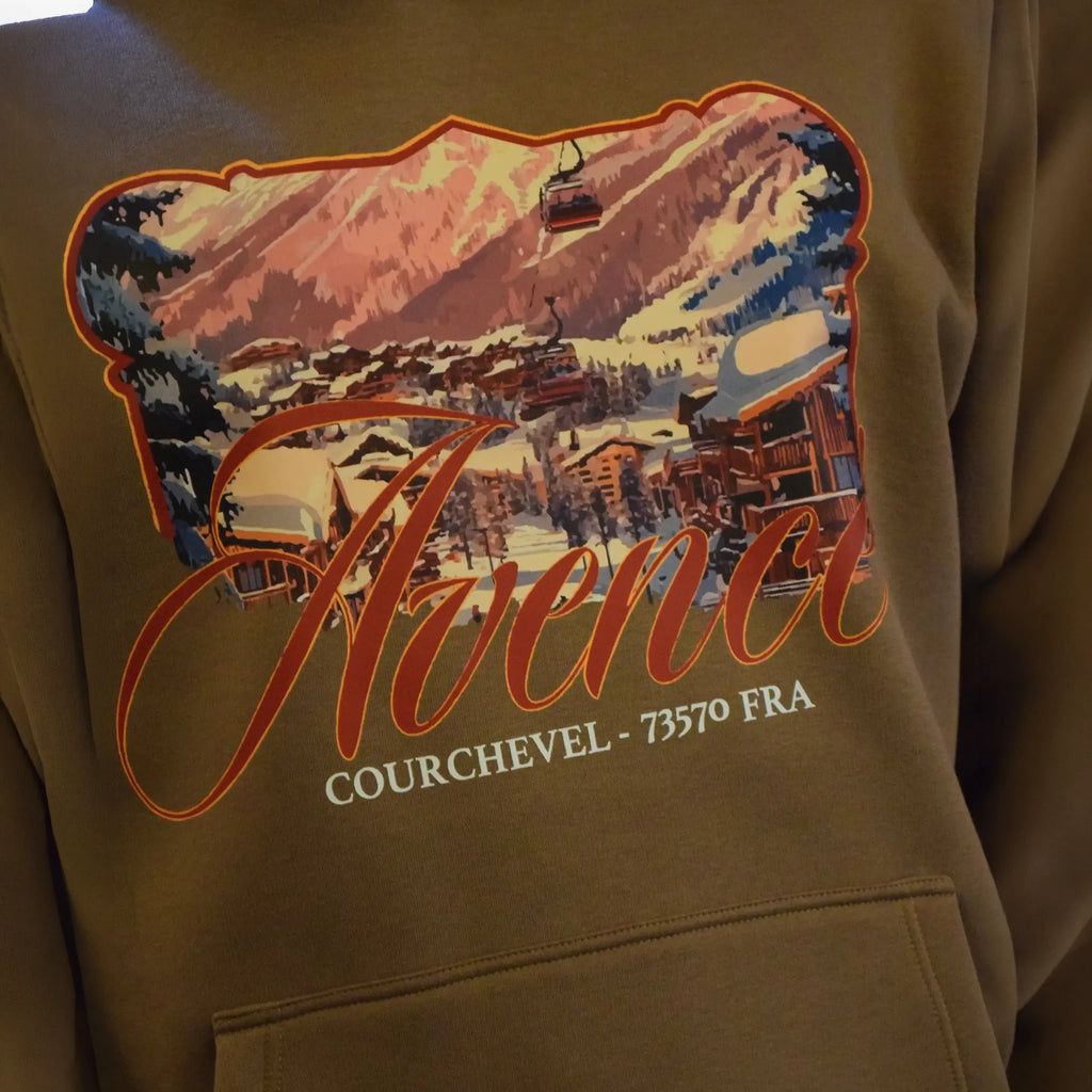 Courchevel Hoodie - Chocolate