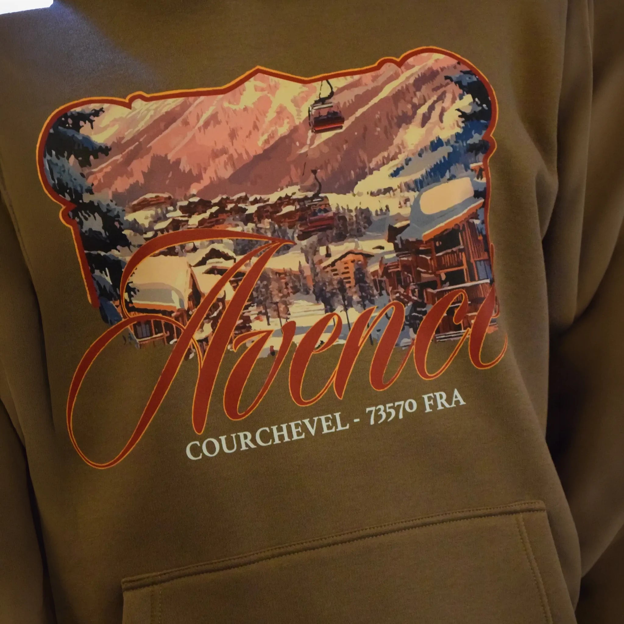Courchevel Hoodie - Chocolate