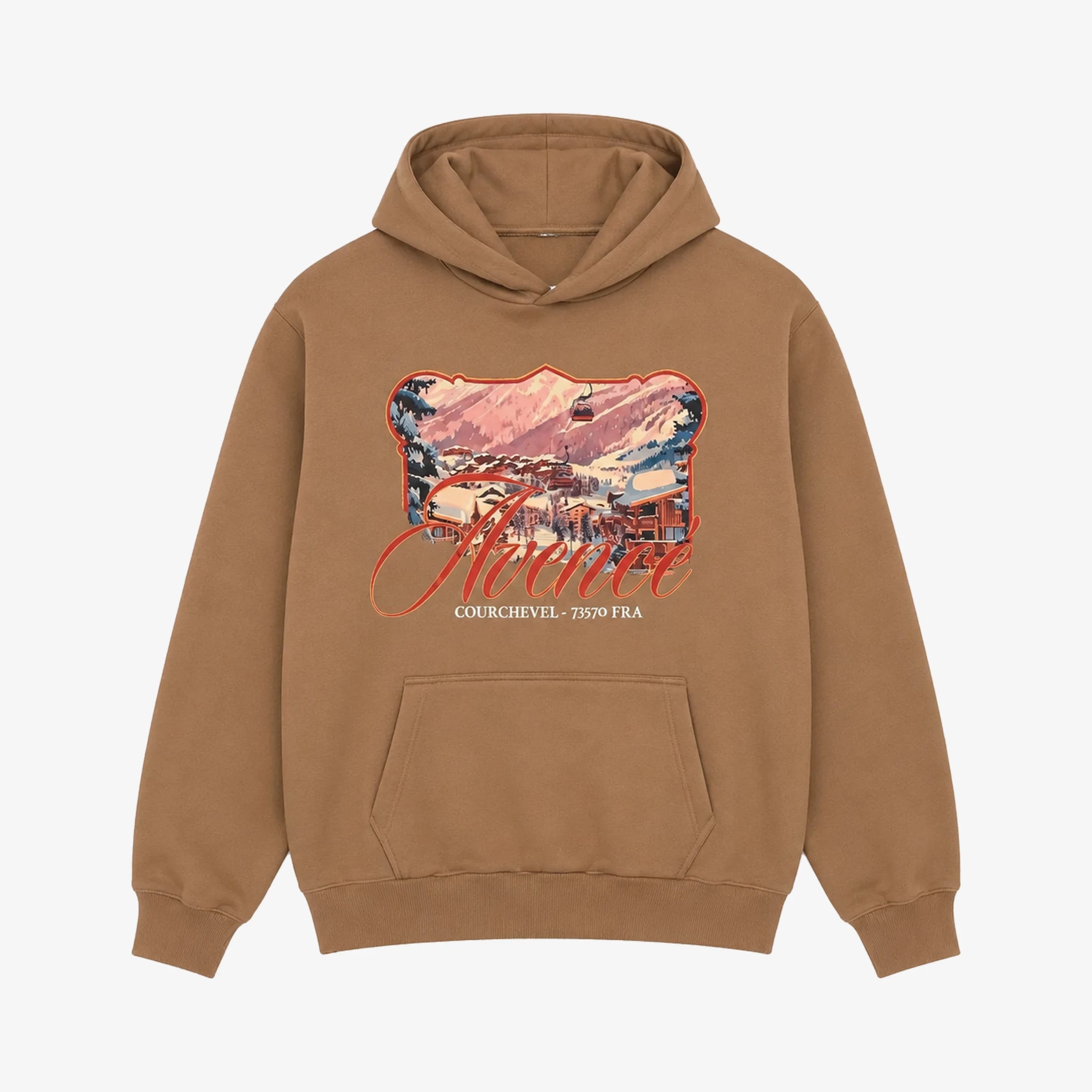 Courchevel Hoodie - Chocolate