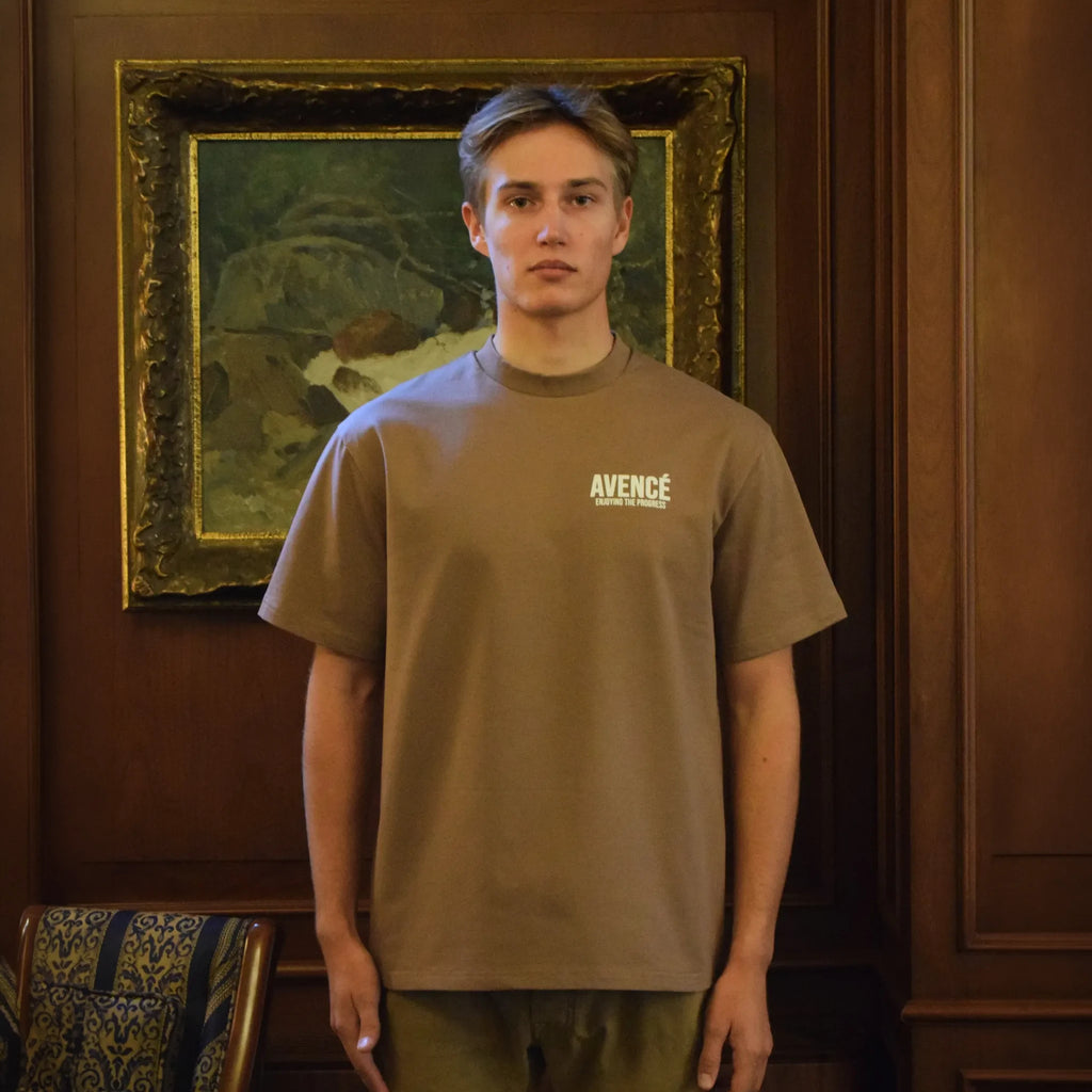 Progress Tee - Chocolate