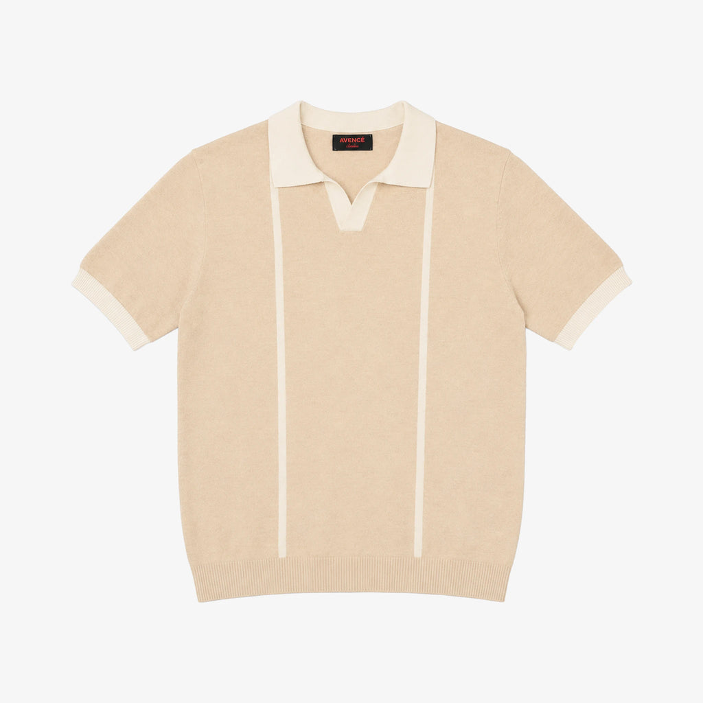 Riviera Polo T-Shirt Beige