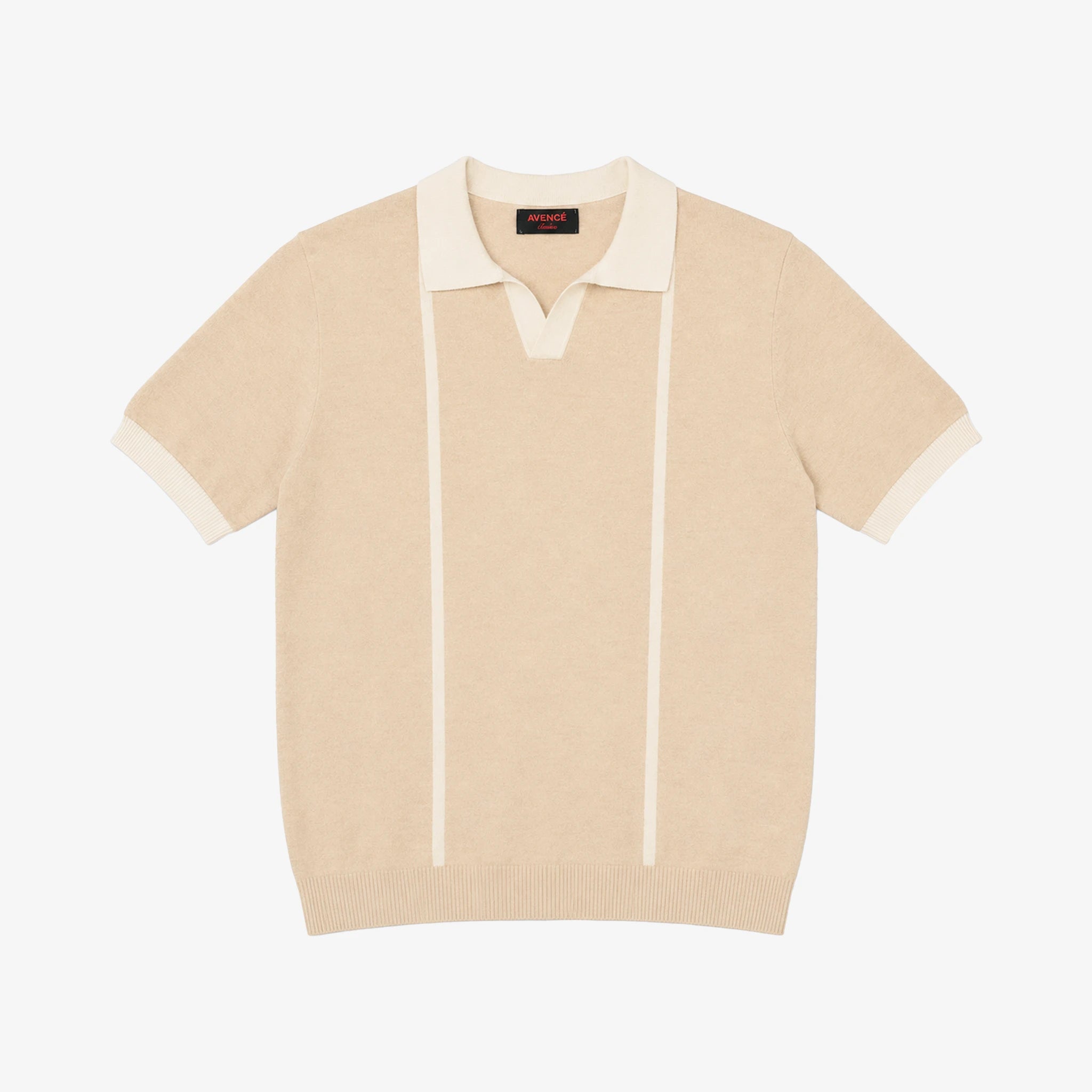 Riviera Polo T-Shirt Beige