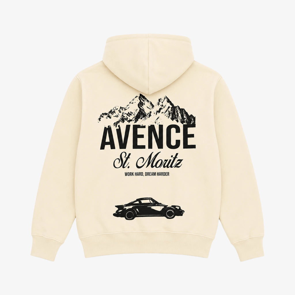 St. Moritz Hoodie - Cream