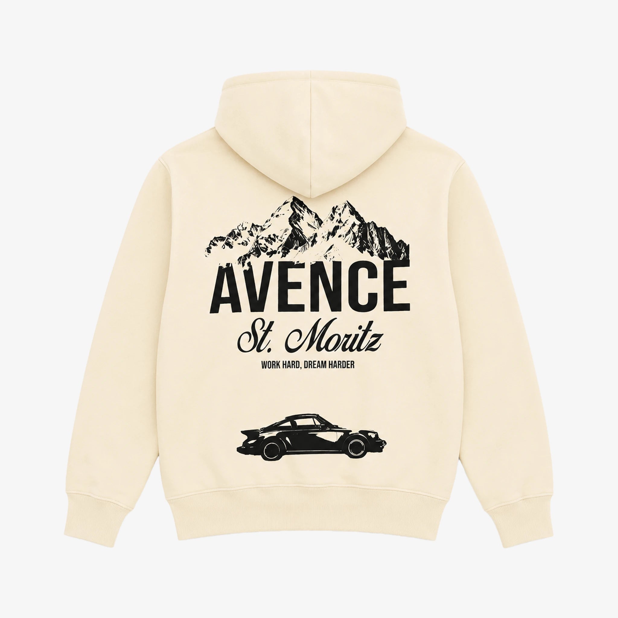 St. Moritz Hoodie - Cream