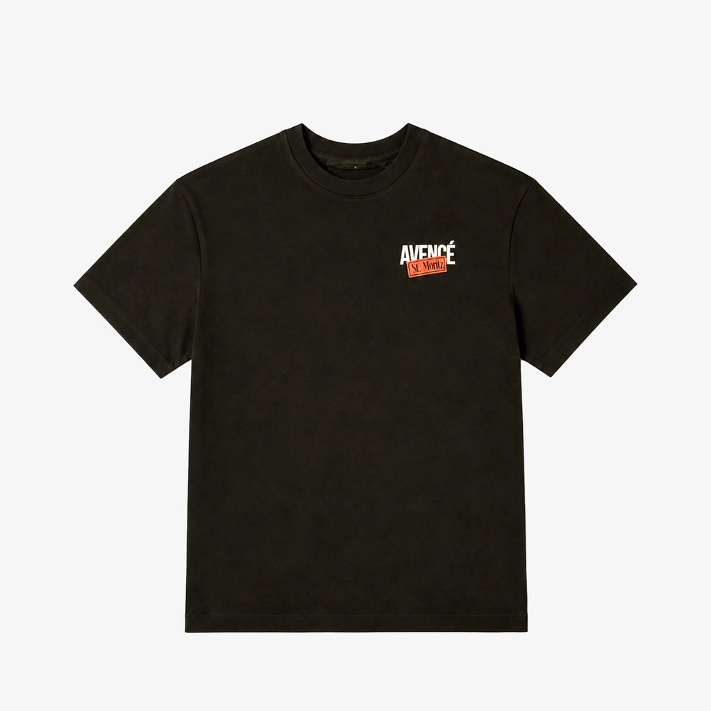 St. Moritz Dreamers Tee - Black